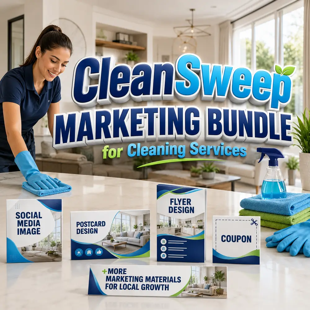 CleanSweep Marketing Bundle for Cleaning Services