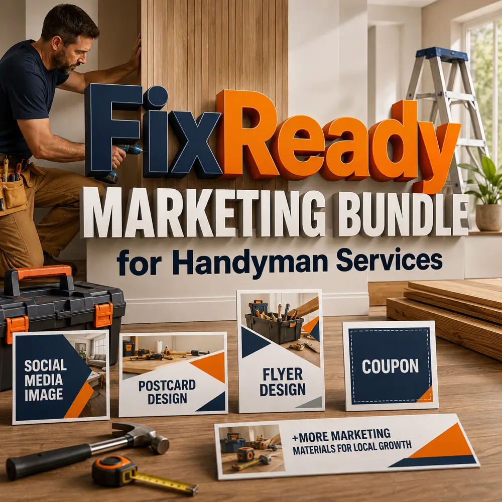 FixReady Marketing Bundle for Handyman Services