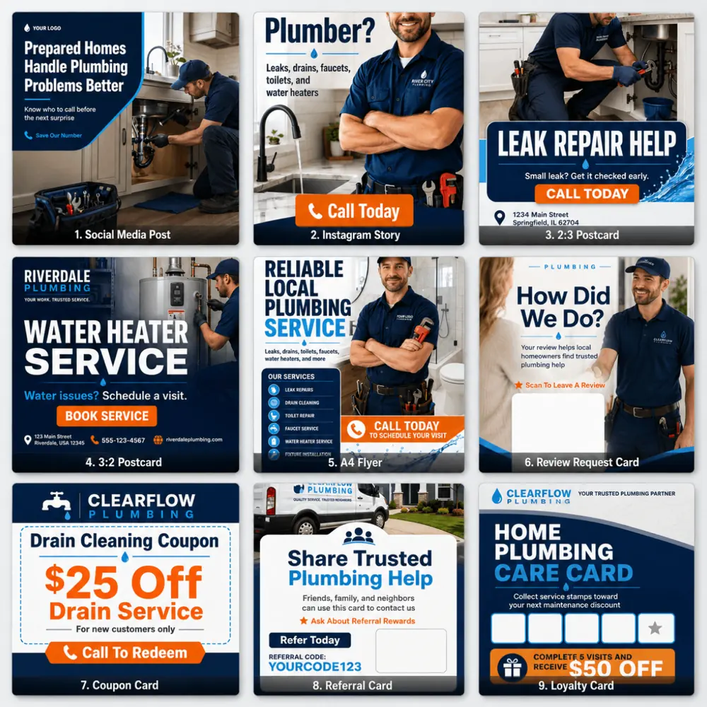 FlowFix Marketing Kit for Plumbers - Image 2