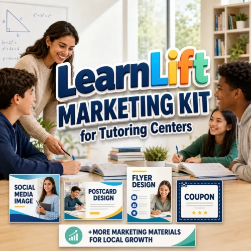 LearnLift Marketing Kit for Tutoring Centers – Product Cover