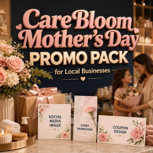 CareBloom Mothers Day Promo Pack for Local Businesses Product Cover