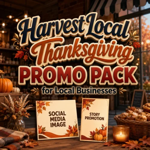 HarvestLocal Thanksgiving Promo Pack for Local Businesses Product Cover