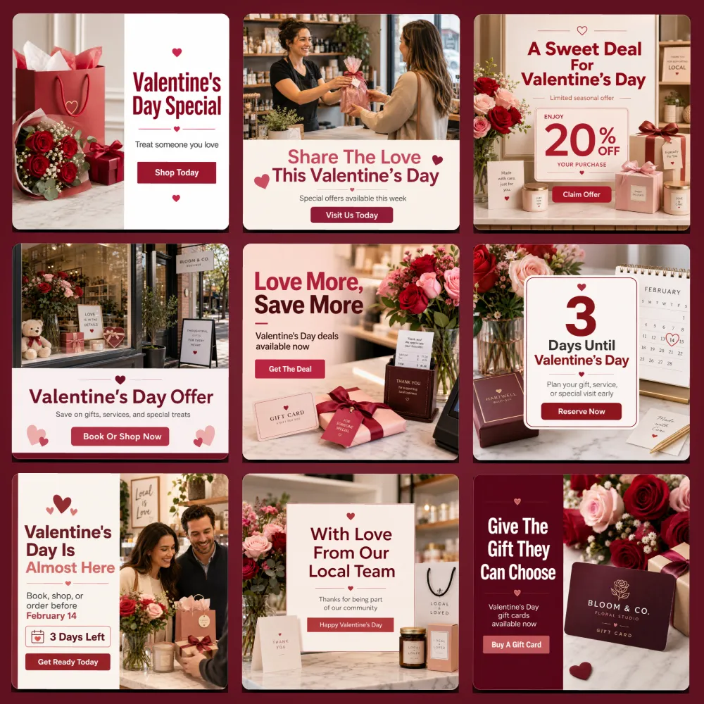 Heartline Valentine's Day Promo Pack for Local Businesses - Image 2