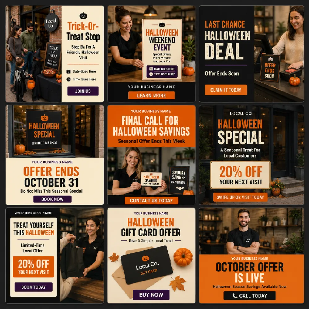 NightMarket Halloween Promo Pack for Local Businesses - Image 2