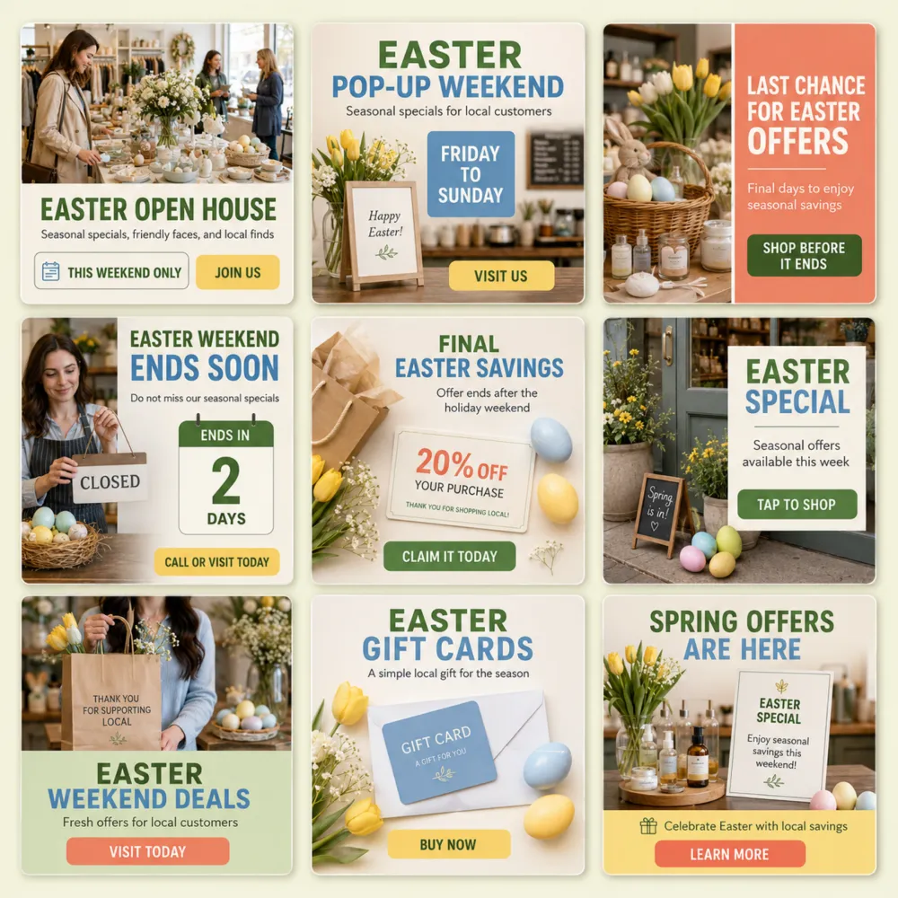 SpringMarket Easter Promo Pack for Local Businesses - Image 2