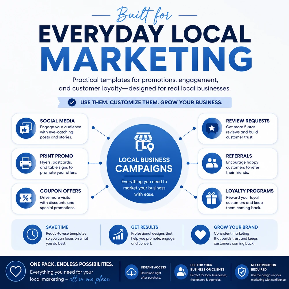 SpringMarket Easter Promo Pack for Local Businesses - Image 5